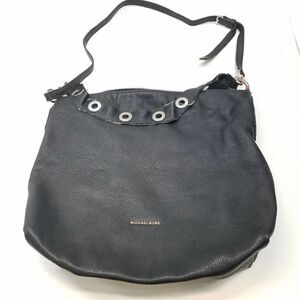 Michael Kors black hobo shoulder crossbody purse